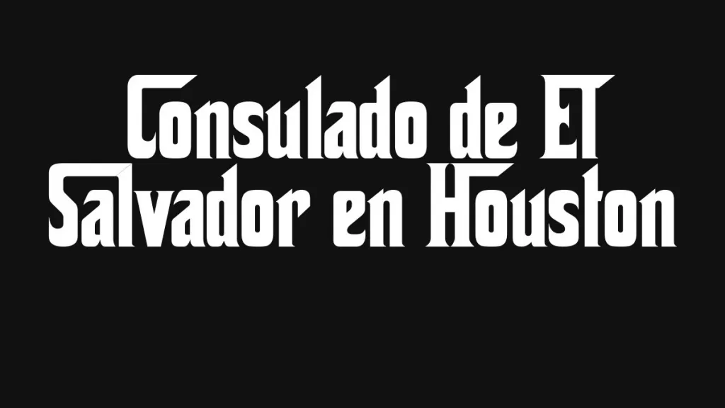 Consulado De El Salvador En Houston
