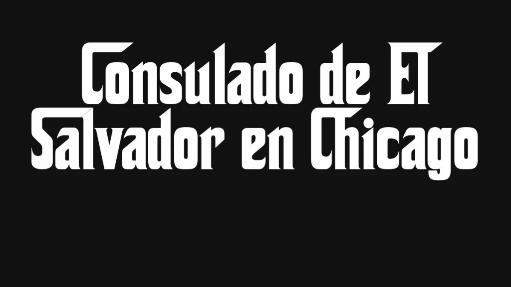 Consulado De El Salvador En Chicago