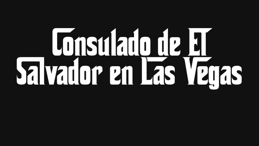 Consulado De El Salvador En Las Vegas